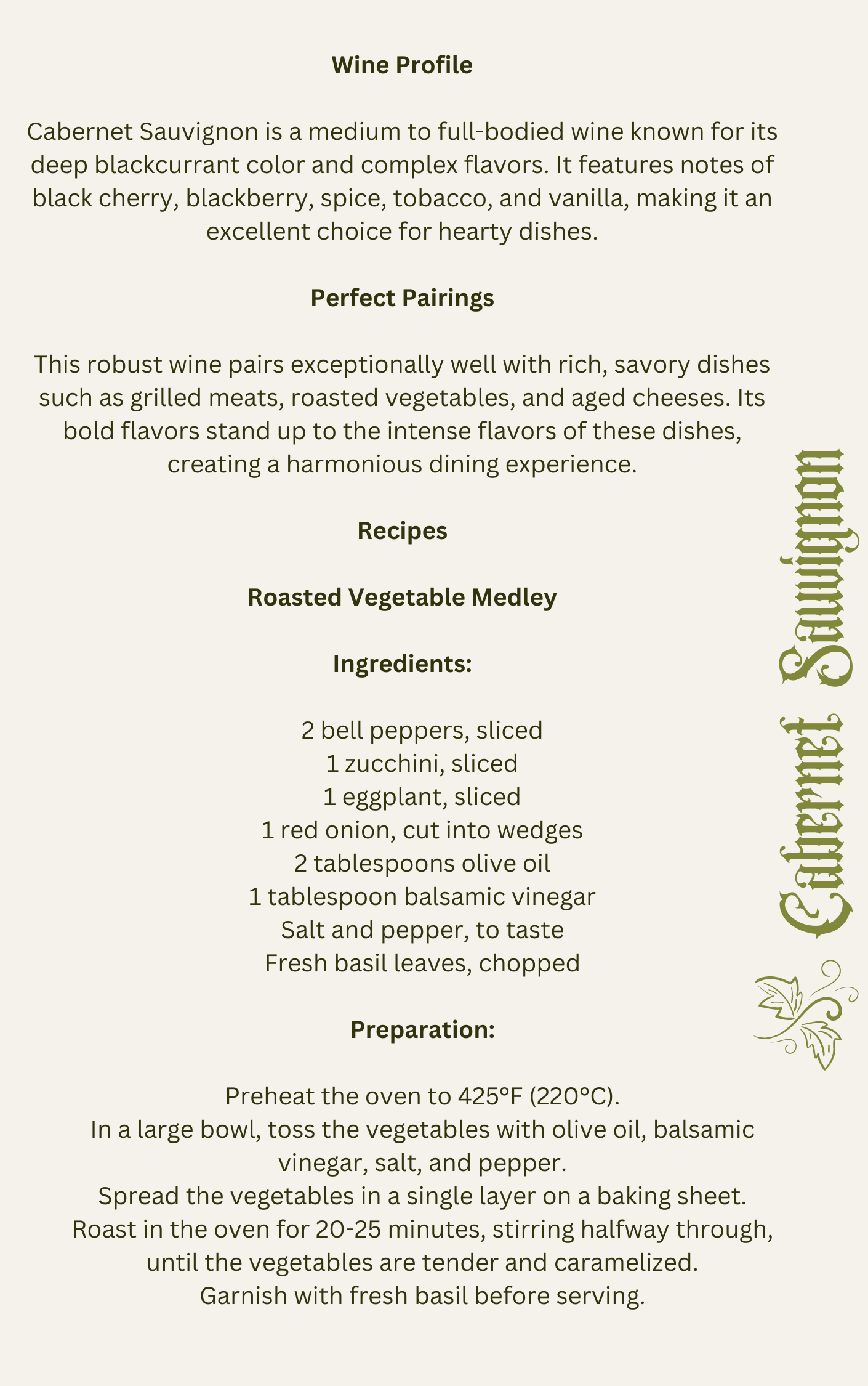 Epicurean Pairings: A Culinary Journey with Classical and Elemental Wines